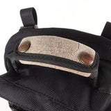 VISVIM LEATHER COMBO BALLISTIC NYLON BACKPACK BALLISTIC 22L BLACK