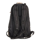VISVIM LEATHER COMBO BALLISTIC NYLON BACKPACK BALLISTIC 22L BLACK
