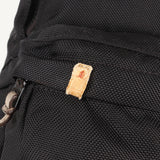VISVIM LEATHER COMBO BALLISTIC NYLON BACKPACK BALLISTIC 22L BLACK