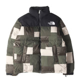 [L] JUNYA WATANABE MAN CDG X TNF PATCHWORK NUPTSE JACKET