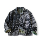 [L~XL] DS! Kapital Kountry Reversible Flannel Bandana Pt 1st Jacket Black Khaki