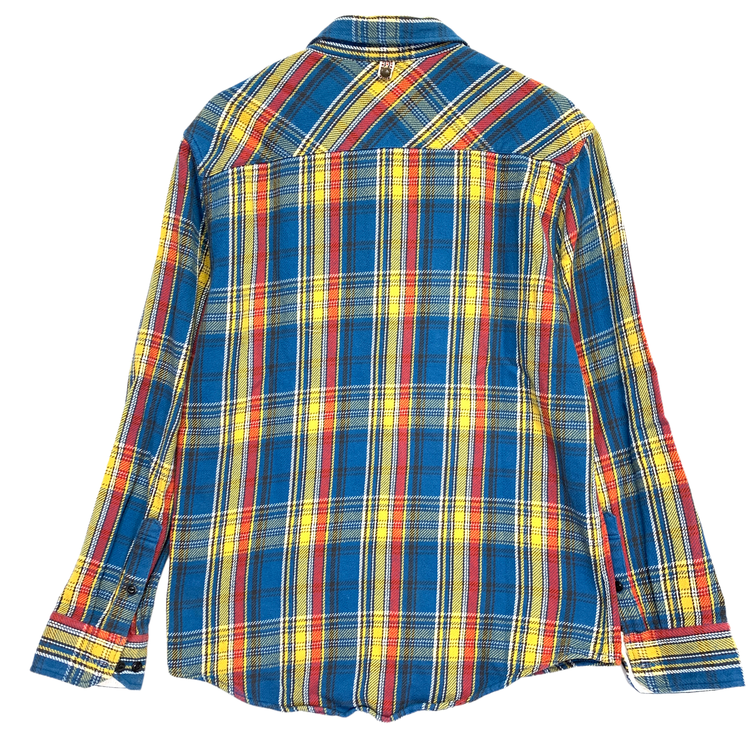 M] Visvim Black Elk Flannel Check L/S Shirt Blue – StylisticsJapan.com