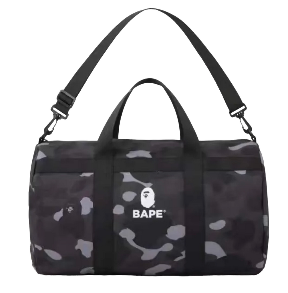 DS! A Bathing Ape Bape Camo Nylon Duffle Bag –
