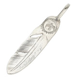 GORO'S SV FEATHER MEDIUM LEFT FACING SILVER