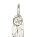 GORO'S SV FEATHER MEDIUM LEFT FACING SILVER