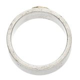 GORO'S FLAT RING SIZE 19 SILVER GOLD