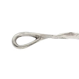 GORO'S SV FEATHER LARGE RIGHT FACING SILVER