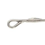 GORO'S SV FEATHER MEDIUM LEFT FACING SILVER