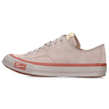 [10] VISVIM SKAGWAY LO SUEDE LOW-CUT SNEAKERS GREY X BORDEAUX