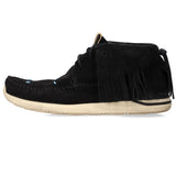[10] VISVIM FBT SHAMAN-FOLK MOCCASIN SHOES BLACK