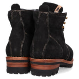 [8] VISVIM ZERMATT BOOTS-FOLK SUEDE BOOTS 16AW BLACK BROWN