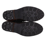 [8] VISVIM ZERMATT BOOTS-FOLK SUEDE BOOTS 16AW BLACK BROWN