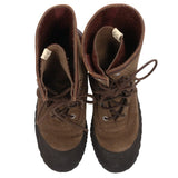 [11] VISVIM HALF DOME DUCK BOOT VIBRAM SOLE SUEDE LEATHER BOOTS BROWN