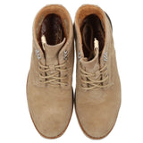[8.5] VISVIM VIRGIL BOOTS-FOLK LACE UP LEATHER BOOTS BEIGE