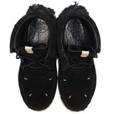 [10] VISVIM FBT SHAMAN-FOLK MOCCASIN SHOES BLACK