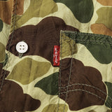 [M] JUNYA WATANABE MAN CDG X LEVI'S DUCK CAMO CUPRA SHIRT