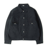 [52] A.PRESSE 2ND TYPE BLACK DENIM JACKET