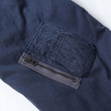 [5] A.PRESSE VINTAGE SILK FLIGHT JACKET
