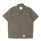 [M] WTAPS BUDS SS / SHIRT. RAPO. POPLIN