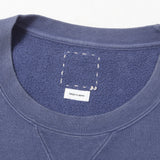 [2] VISVIM 24SS GARMENT-DYE JUMBO SB SWEAT L/S DMGD (U.D.) BLUE