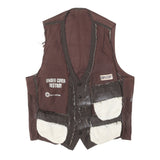UNDERCOVER 90s EARLY PINK TAG INSIDE-OUT GILET VEST BROWN