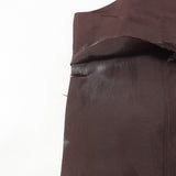 UNDERCOVER 90s EARLY PINK TAG INSIDE-OUT GILET VEST BROWN