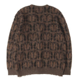 [XS] NEEDLES 23AW PAPILLON MOHAIR KNIT CARDIGAN BROWN