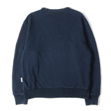 [M] BAPE REVERSIBLE CREWNECK SWEATSHIRT NAVY GREY