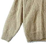 [5] AURALEE BRUSHED SUPER KID MOHAIR KNIT POLO