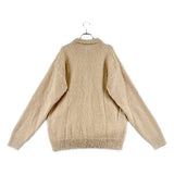 [5] AURALEE BRUSHED SUPER KID MOHAIR KNIT POLO