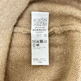 [5] AURALEE BRUSHED SUPER KID MOHAIR KNIT POLO