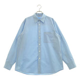 [3] AURALEE FINX LIGHT WEATHER CHAMBRAY SHIRT LIGHT BLUE