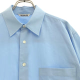 [3] AURALEE FINX LIGHT WEATHER CHAMBRAY SHIRT LIGHT BLUE