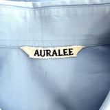 [3] AURALEE FINX LIGHT WEATHER CHAMBRAY SHIRT LIGHT BLUE
