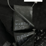 [1] UNDER COVER SHEER JACQUARD CARDIGAN BLACK