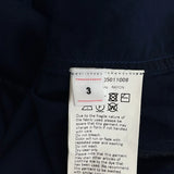 [3] VISVIM 2020SS FREE EDGE SHIRT (INDIGO-DYED STENCIL PRINT OPEN COLLAR RAYON SHIRT) INDIGO