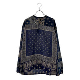 [2] VISVIM 2017SS KERCHIEF TUNIC SHIRT NAVY