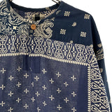 [2] VISVIM 2017SS KERCHIEF TUNIC SHIRT NAVY