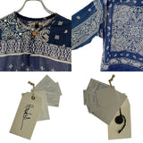 [2] VISVIM 2017SS KERCHIEF TUNIC SHIRT NAVY