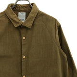 [2] VISVIM LONG RIDER L/S OVERDYED SHIRT BROWN