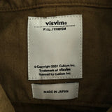 [2] VISVIM LONG RIDER L/S OVERDYED SHIRT BROWN
