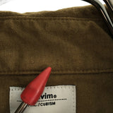 [2] VISVIM LONG RIDER L/S OVERDYED SHIRT BROWN