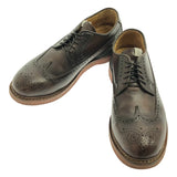 [9.5] VISVIM PATRICIAN WT-FOLK LEATHER WINGTIP SHOES