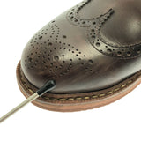 [9.5] VISVIM PATRICIAN WT-FOLK LEATHER WINGTIP SHOES