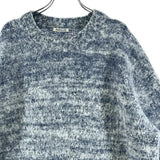 [5] AURALEE WOOL ALPACA FELT KNIT PULLOVER SWEATER 2020AW