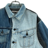 [XS] REBUILD BY NEEDLES JEAN JACKET COVERED JACKET INDIGO BLACK