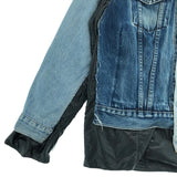 [XS] REBUILD BY NEEDLES JEAN JACKET COVERED JACKET INDIGO BLACK