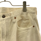 [L(3)] ORSLOW CORDUROY PANTS WHITE