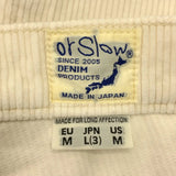 [L(3)] ORSLOW CORDUROY PANTS WHITE