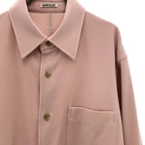 [3] AURALEE BRUSHED SUPER FINE WOOL FLANNEL SHIRT
